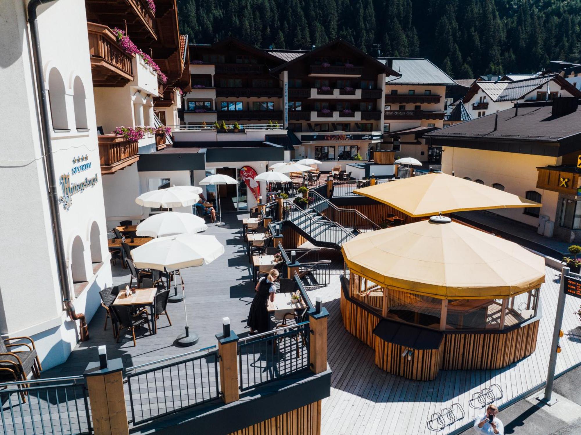 Hotel Mittagskogel Pitztal Sankt Leonhard im Pitztal Exterior foto